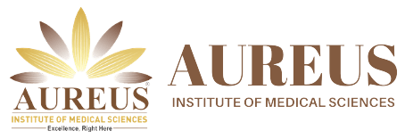 Aureus Institute of Medical Sciences logo